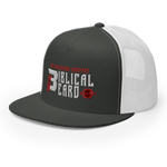 Biblical Beard Sport Trucker Cap(White text)